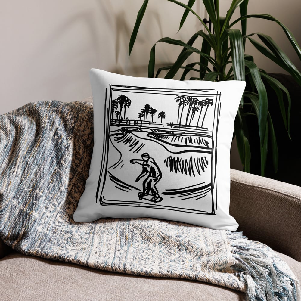 Skate Throw Pillow