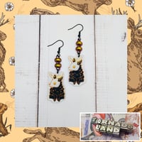 Jackalope Earrings