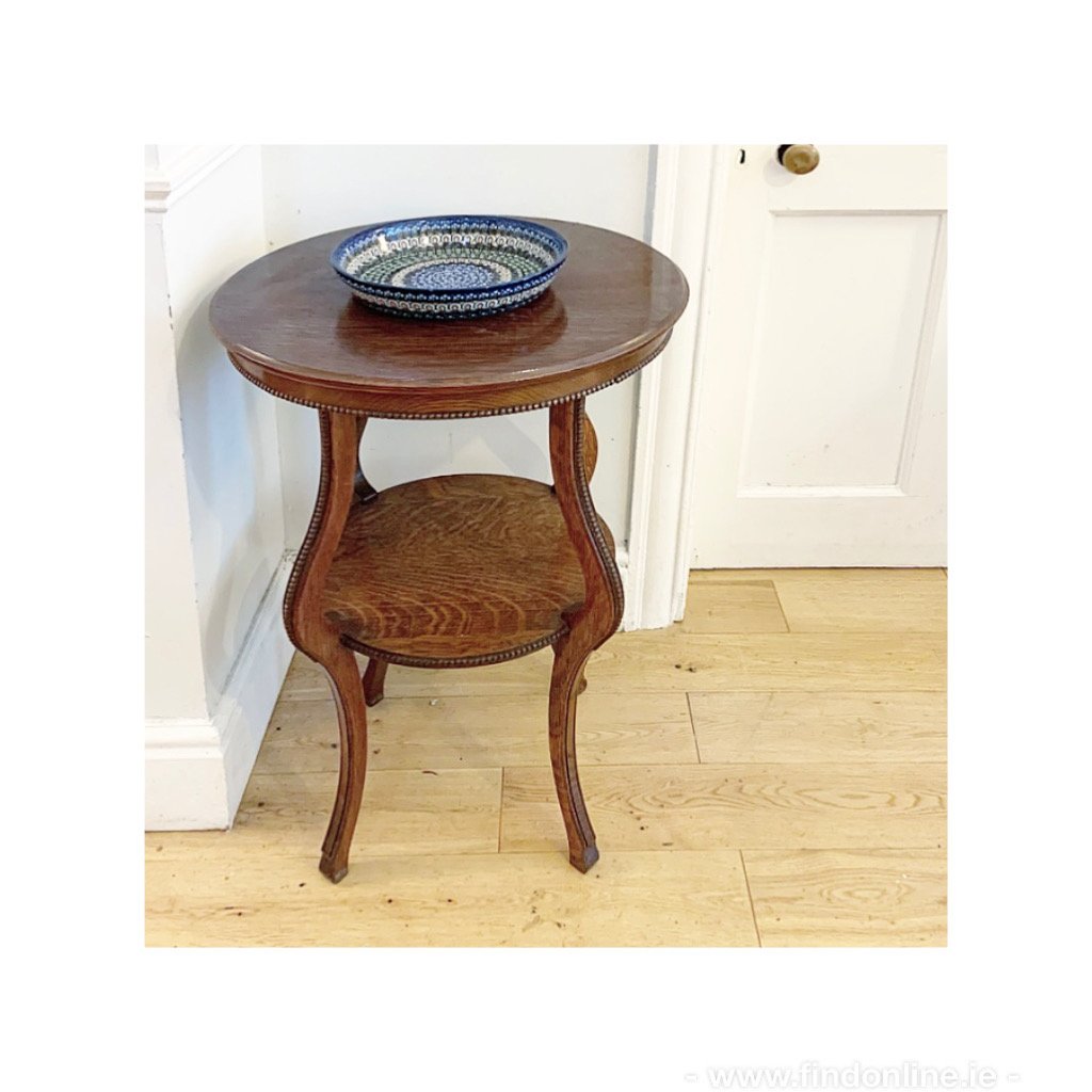 1930’s round occasional table