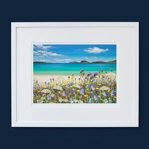 Image of Vatersay wildflowers giclee print