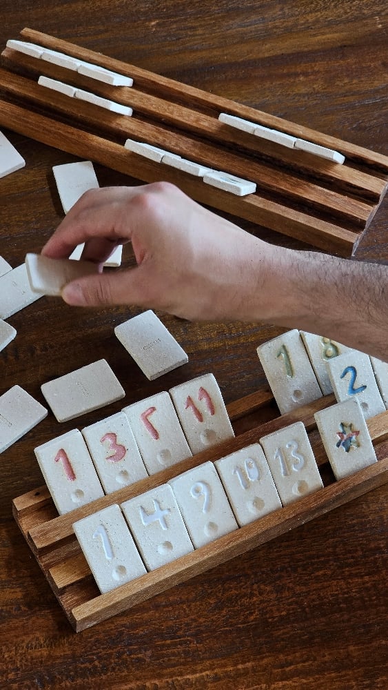RUMMY de Cerámica + Parota | Hecho a Mano