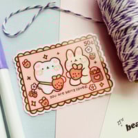 Image 3 of Berry Pals Stamp Vinyl Sticker