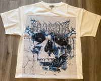 Image 1 of Lightning Skull Rhinestone Shirt 