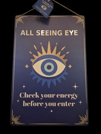 All seeing eye sign