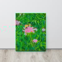 Image 1 of Pink Pollen Collection Printed Canvas