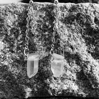 Image 3 of Crystal Chain Gang Earrings 