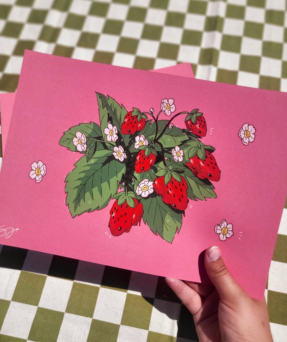Image of Strawberry Frogs πΈ π