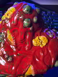 Image 5 of MUSH MUSH HUT “Rot Gaze“ GITD Sofubi Figure 1/1 collab 
