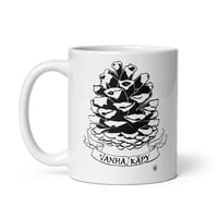 Vanha käpy valkoinen