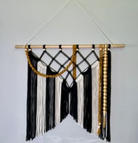 Image 1 of Gold Digger - Macrame Wall Hanging (large)