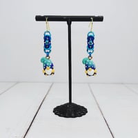 Image 6 of Rainbow Gnome Earrings 