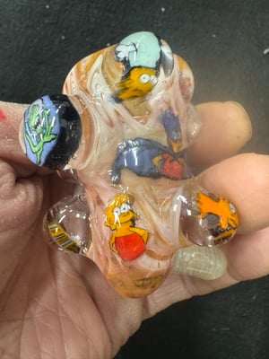 Image of Simpsons hand jammin Sherlock 