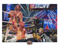 Image 2 of Print - ‘Hangman’ Adam Page V. Jon Moxley, All In ‘25