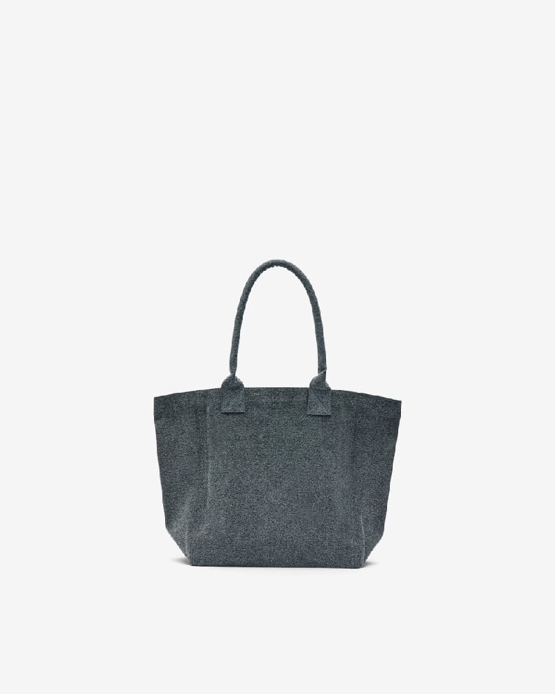 Image of ISABEL MARANT YENKY TOTE BAG SMALL WASHED BLACK