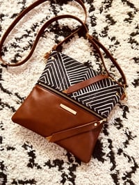 Image 1 of HWD zipper crossbody 