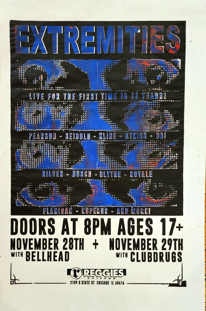 Image of Extremities Newsprint Proof - Advance Posters