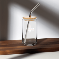 Image 3 of Positive Mindset Can-Shaped Glass