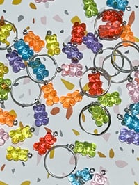 Image 2 of Gummy World Hoop Earrings