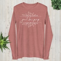 Image 4 of Cursive Women's Long Sleeve Tee (Multiple Colors)