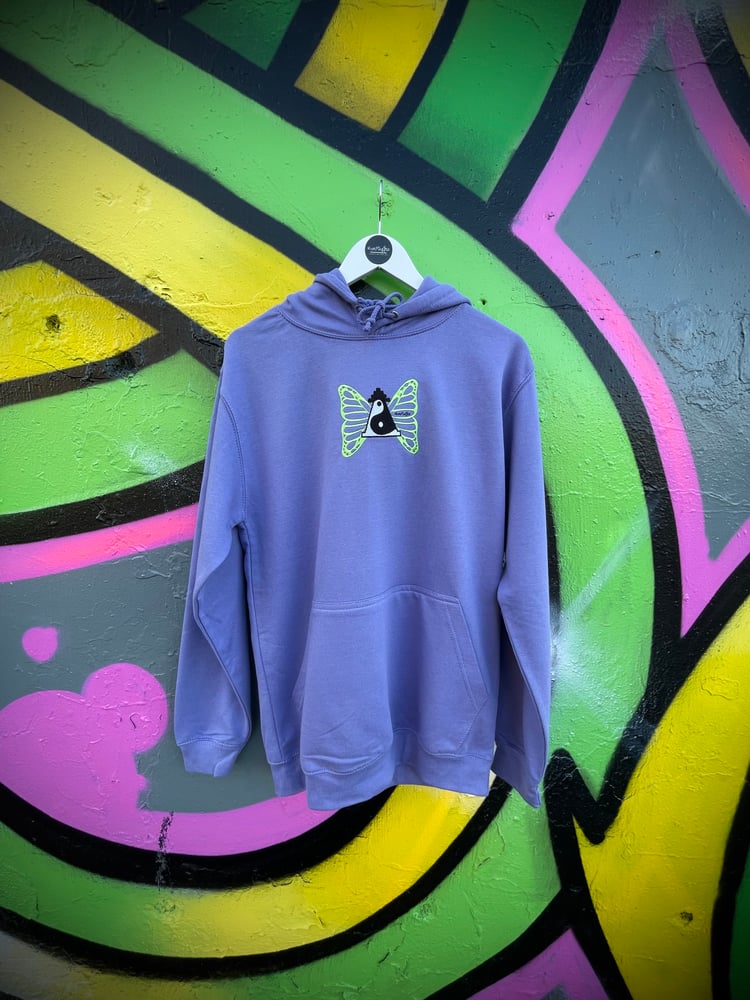 Image of Violet Butterfly Hoody