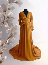 Image 1 of Maternity/non maternity photoshooting dress Terza size S-M • orange • photgraphy clothing