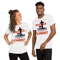 Image 1 of Rooted In Christ Light Unisex t-shirt