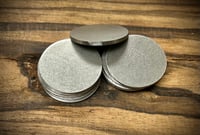 1.5" titanium round blanks 