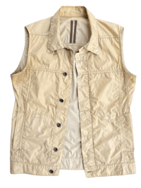 Image 1 of ‘15 Rick Owens Drkshdw Bone Vest - M