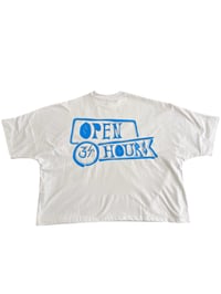 Image 2 of Drop Shoulder Road Runner Tee (White)