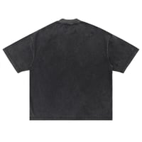 Image 2 of Forgiveness oversized grey washed tshirt emb