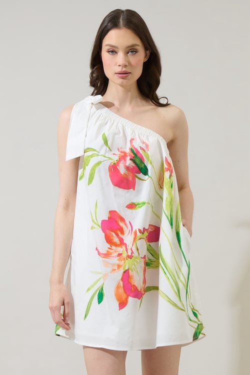 Image of Lilibel One Shoulder Dress