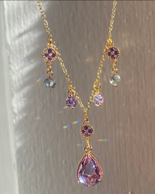 Image of Forest Whispers Necklace 🌳 🦋✨
