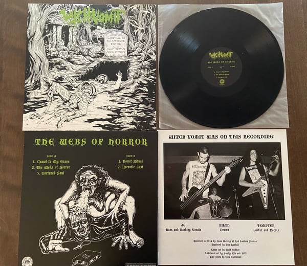 Image of “The Webs of Horror LP” 