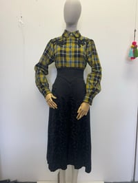 Image 6 of Pure wool beaded tartan mod shirt