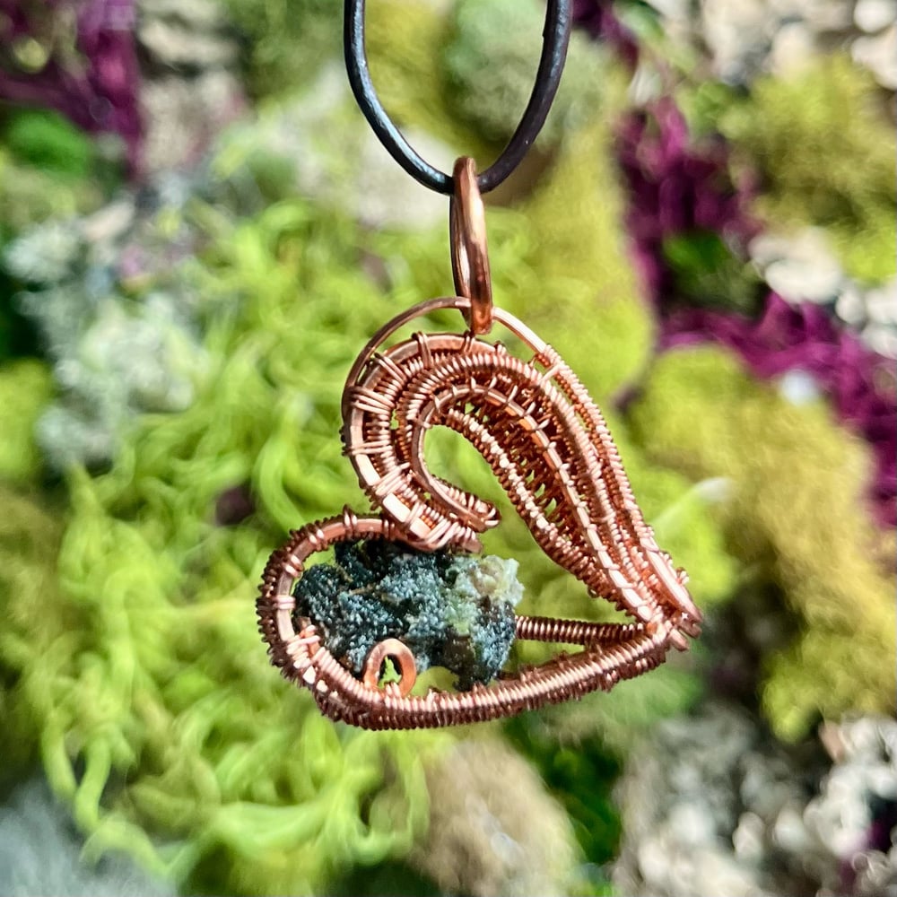 Image of Cannabis Heart Pendant 