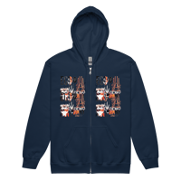 Image 2 of damacy forever//zip-up hoodie