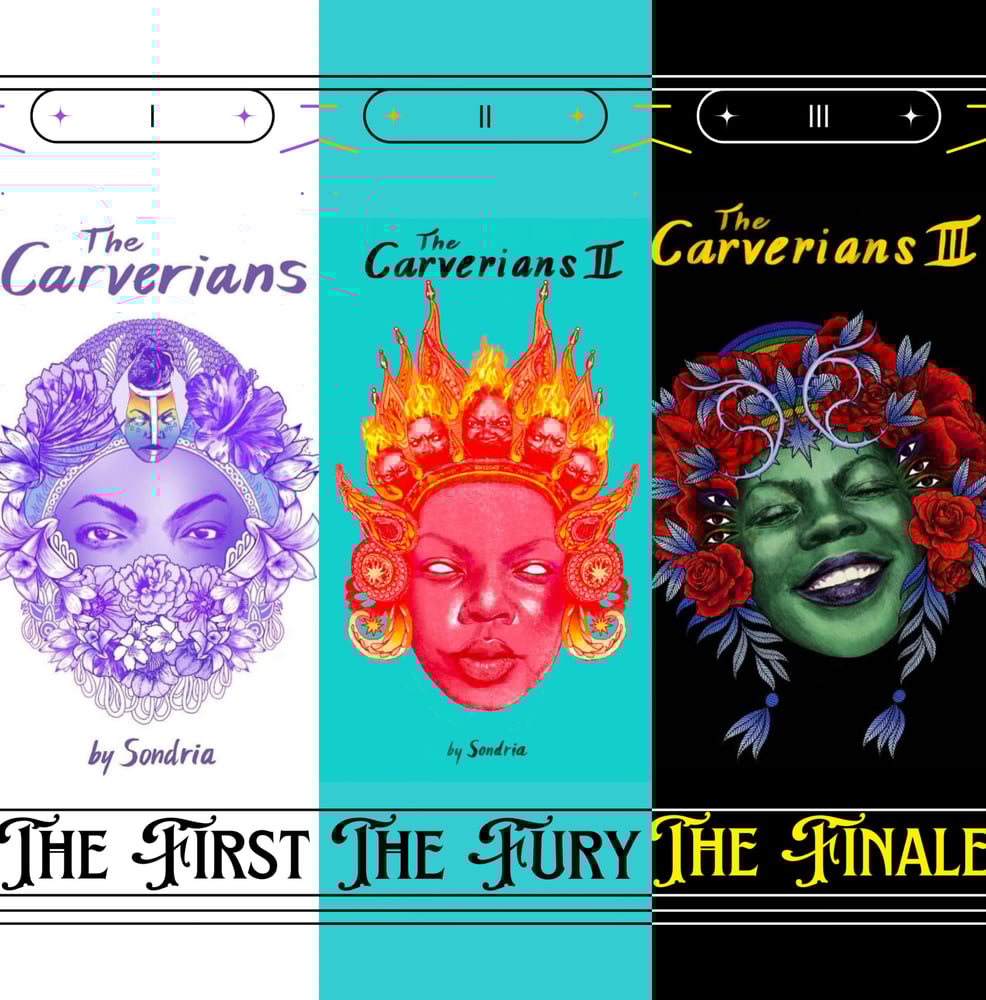 Image of The Carverians Tarot Poster Pack (3)