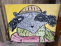 Image 1 of Bundled Up Raccoon 