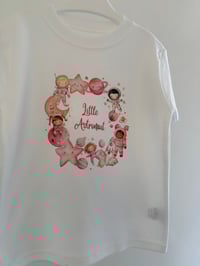 Image 2 of Little Astronaut Pink Wreath