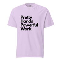 Image 9 of Pretty hands heavyweight t-shirt