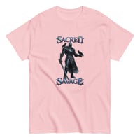Image 7 of Unisex classic tee, Sacred Savage Ravens & Knight Warrior Tee