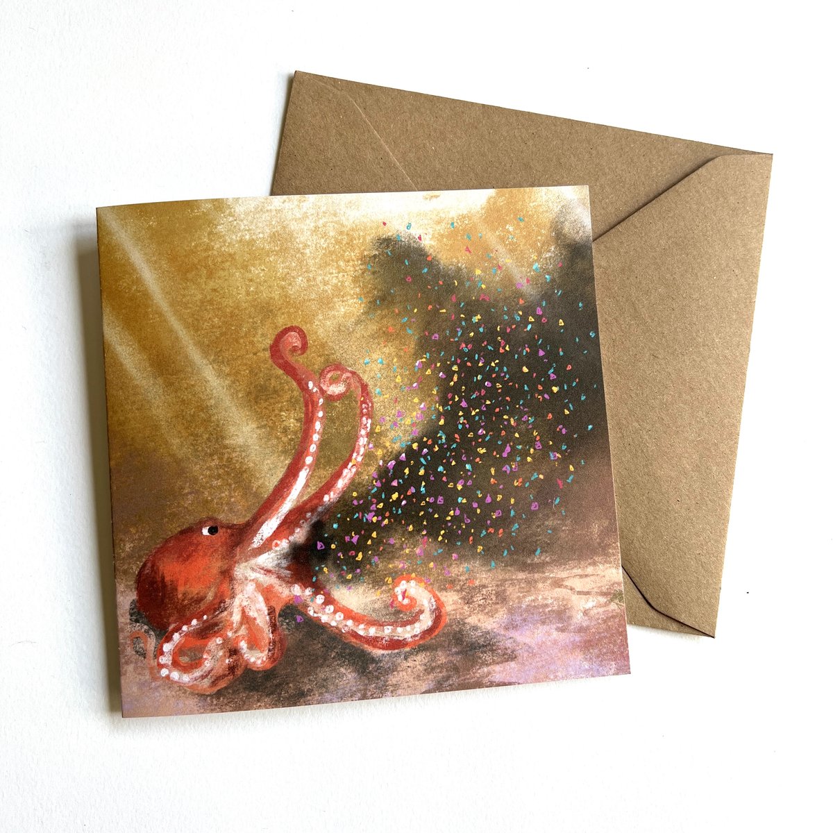 Image of Underwater - Set of 4 Luxury Greetings Cards