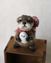 Image 2 of pipe cleaner Peeble the otter