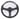 VERTEX 13'' White Embroidery Deep Dish Steering Wheel