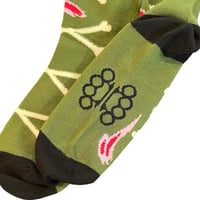 Image 3 of zombie socks