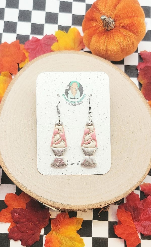 Image of Ghost Lava Lamp Dangles