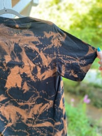 Image 6 of SMALL Be Gay Do Crime Godzilla Bleach Dye Shirt H15
