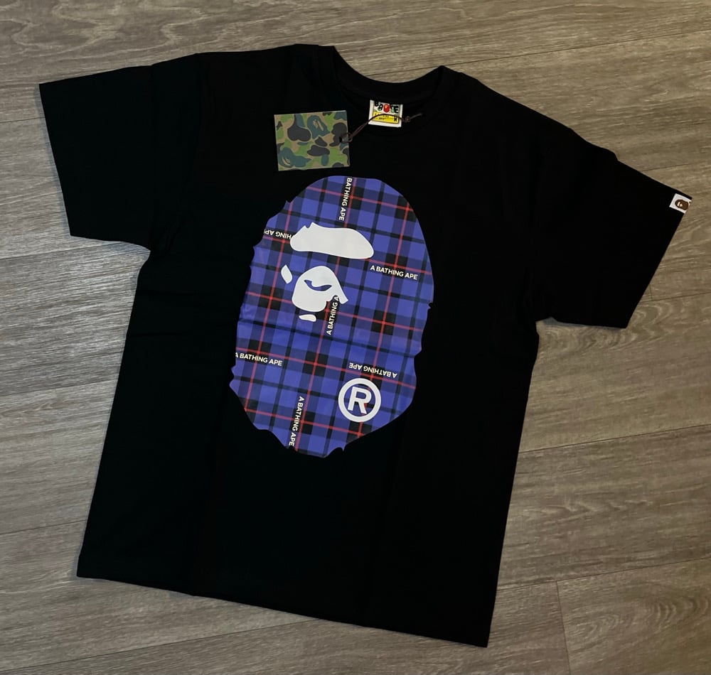 Image of BPE Big Purple Check Head Shirt