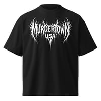 Image 2 of Oversized high neck tee