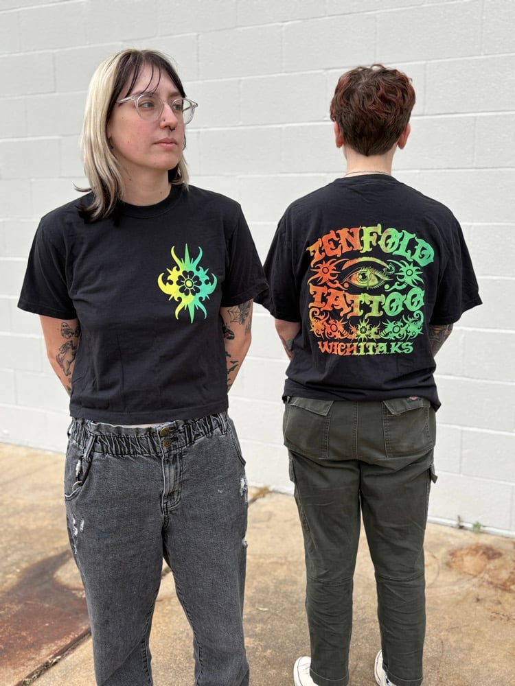 Image of Cropped Rainforest Cafe Tenfold Shirt